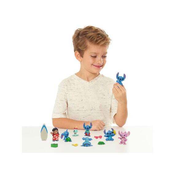 Stitch & Lilo Deluxe Figure Set 8 Figuren Met Accessoires