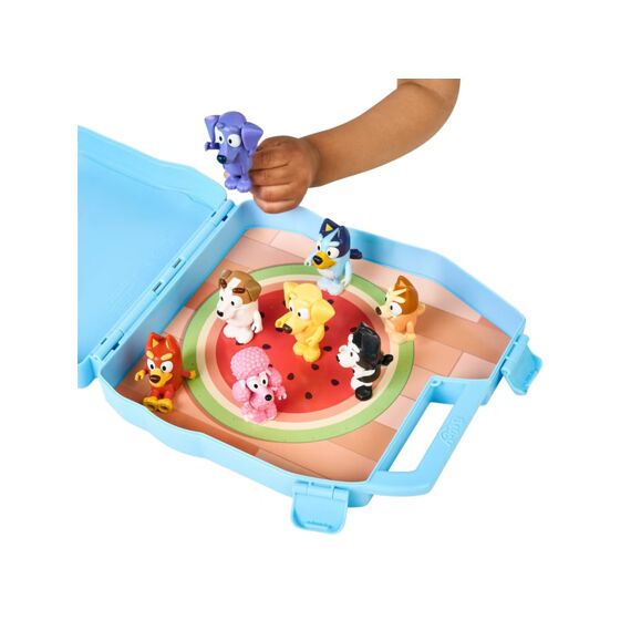 Bluey Play & Go Collectors Case Met 8 Figuren