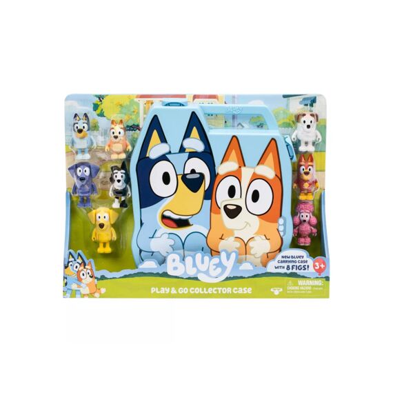 Bluey Play & Go Collectors Case Met 8 Figuren