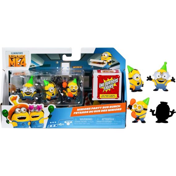 Minions Despicable Me 4 - Figurines 4-Pack Avl