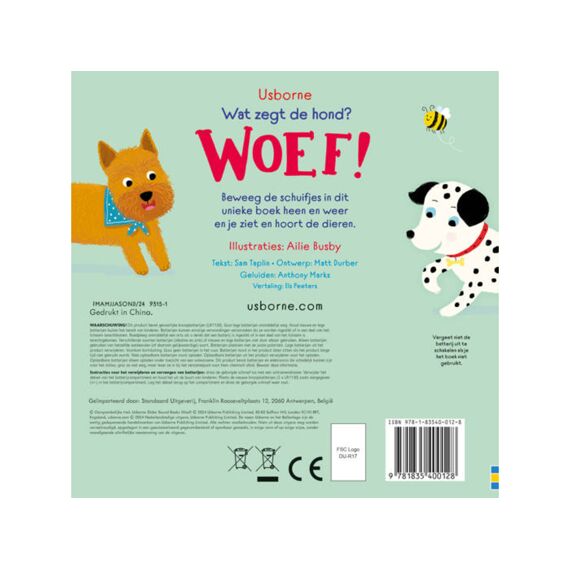 Wat Zegt De Hond? Woef!