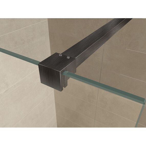 Wiesbaden Slim Profielset Met Stabilisatiestang 120 Cm Gunmetal