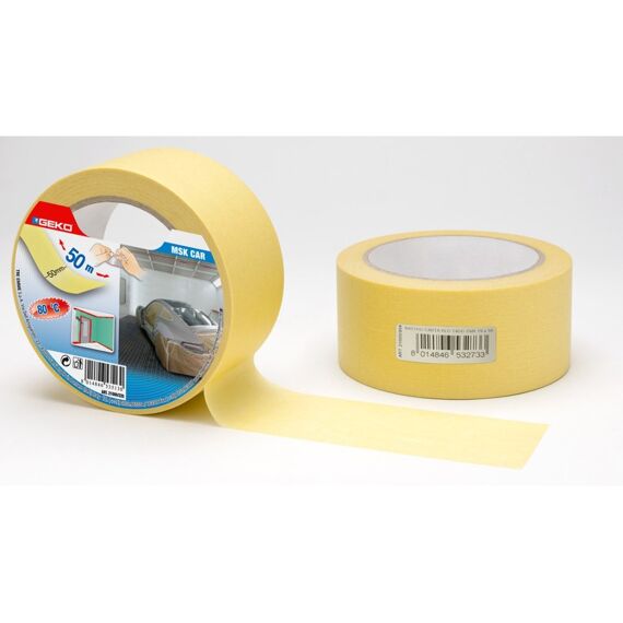 Geko Afplaktape auto's Bestand Tegen 80° 38mmx50m