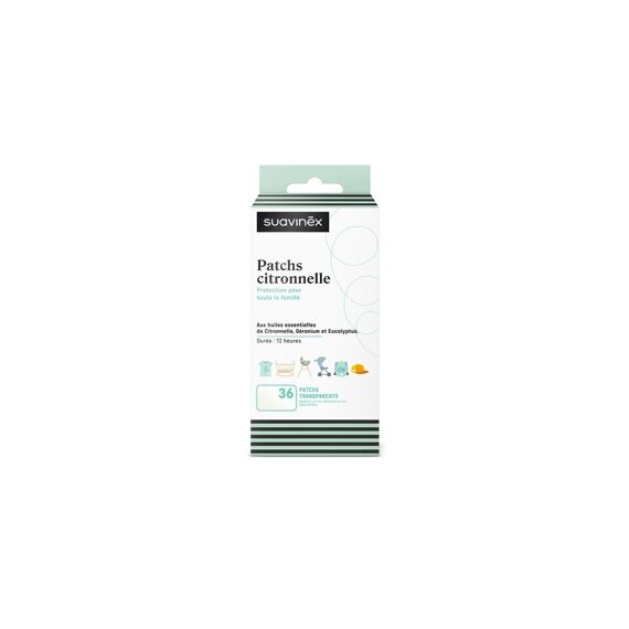 Suavinex Musquito Citronella Pleisters 36St