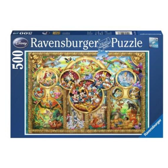 Ravensburger Puzzel 500 Stuks Famous Disney Characters