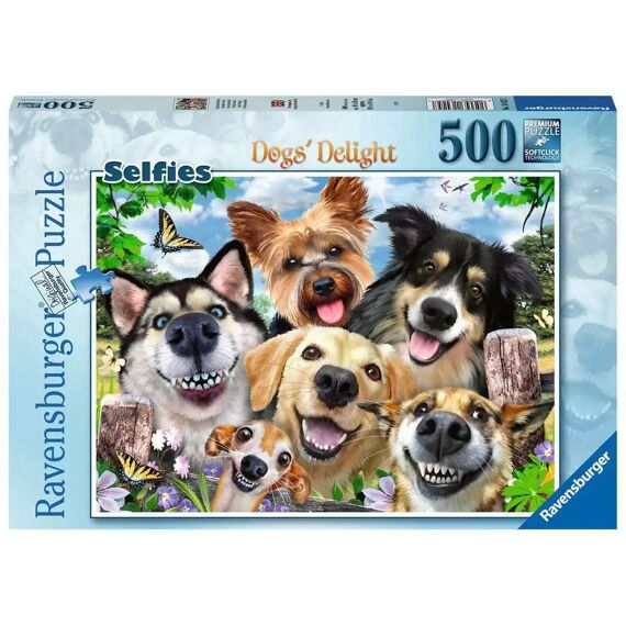 Ravensburger Puzzel 500 Stuks Vrolijke Honden