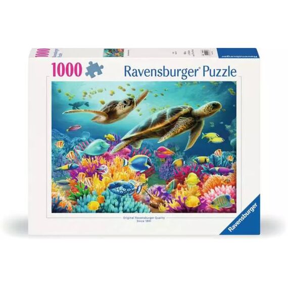 Ravensburger Puzzel 1000 Stuks Blauwe Onderwaterwereld