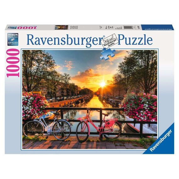 Ravensburger Puzzel 1000 Stuks Fietsen In Amsterdam