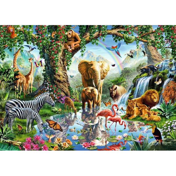 Ravensburger Puzzel 1000 Stuks Avonturen In De Jungle