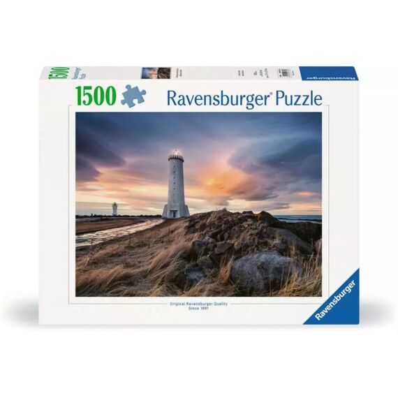 Ravensburger Puzzel 1500 Stuks De Vuurtoren Van Akranes