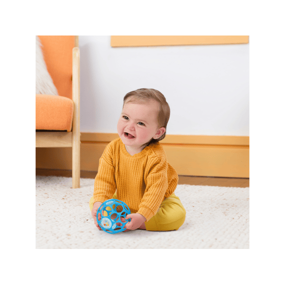 Oball Rammelaar Easy-Grasp Toy Blue