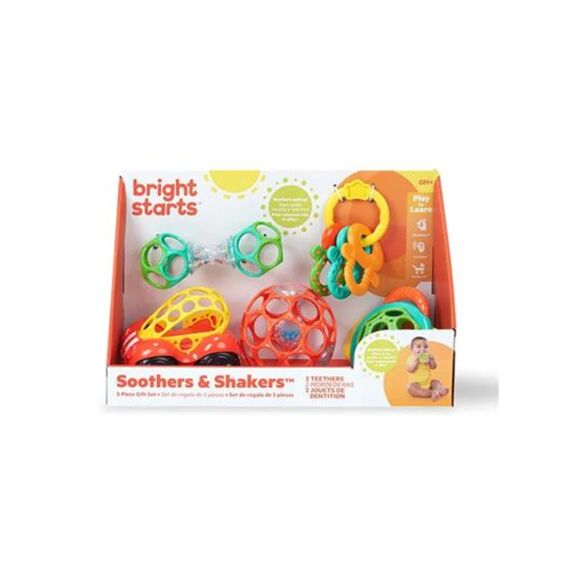 Oball Soothers & Shakers 5 Delige Geschenkset