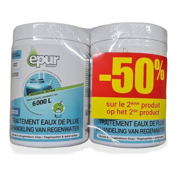 Epur Behandeling Regenwater 1Kg Duo 2De Aan Halve Prijs