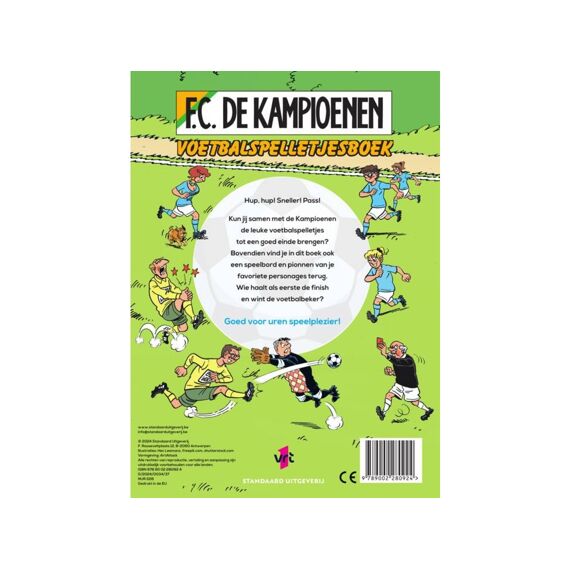 Fc De Kampioenen Voetbalspelletjesboek