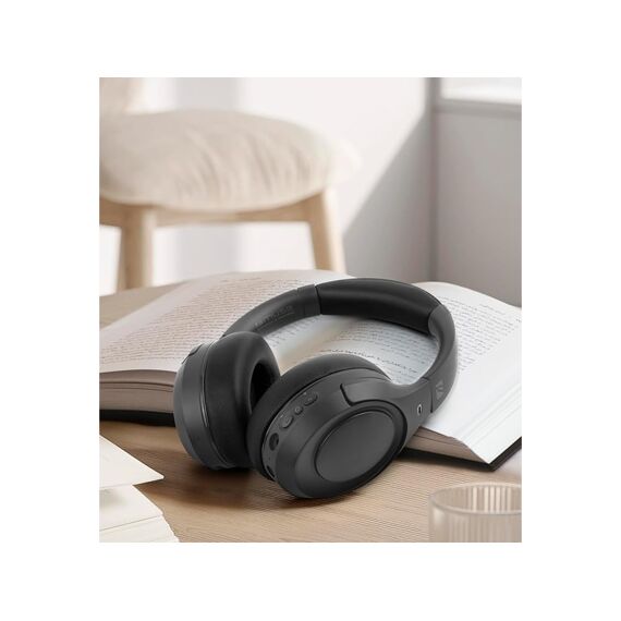 Muse M295Anc Noise Cancelling Hoofdtelefoon Met Bluetooth Zwart