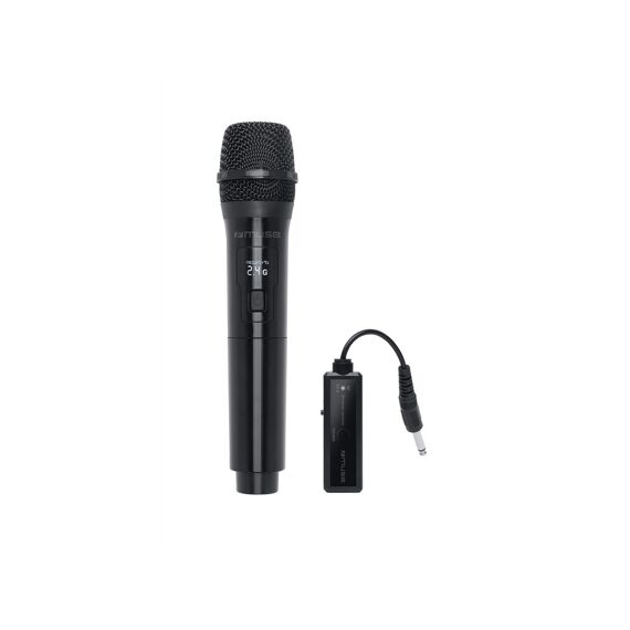 Muse Mc30Wi Draadloze Microfoon Met Ontvanger 2.4G Zwart