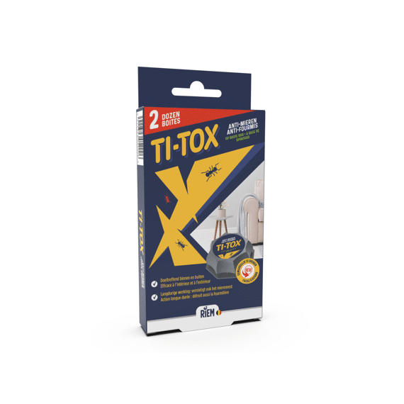 Riem Ti-Tox Anti Mieren Lokdoos 2St