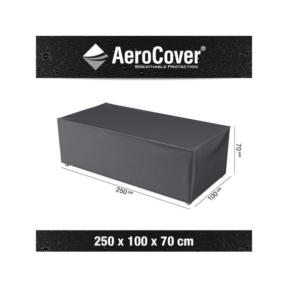 Platinum Aerocover Lounge Zetel Hoes 250X100Xh70Cm