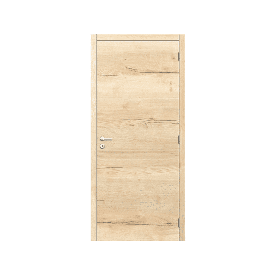 Thys Concept Deurblad Omkeerbaar Woodfeeling Natural Oak Horizontaal Tubespaan Kit Nature 201.5 Cm X 78 Cm
