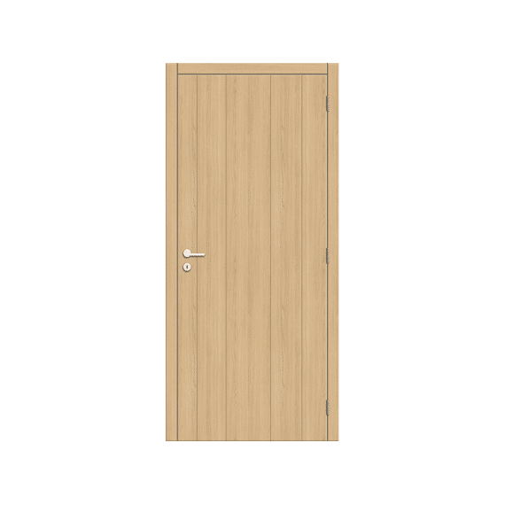 Thys Concept Deurblad Omkeerbaar Prime Oak Verticaal Design 4500 Tubespaan 201.5 Cm X 83 Cm