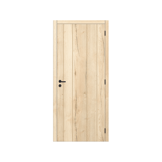 Thys Concept Deurblad Omkeerbaar Woodfeeling Natural Oak Verticaal Design 4500 Tubespaan 201.5 Cm X 73 Cm