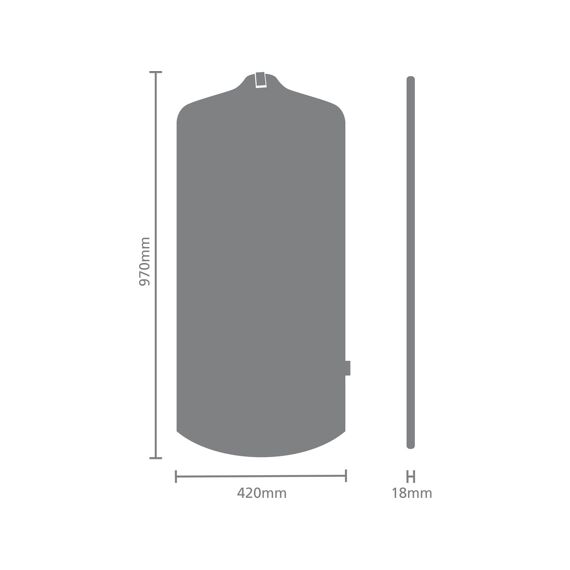 Brabantia Linn Kledingstoombord Grey