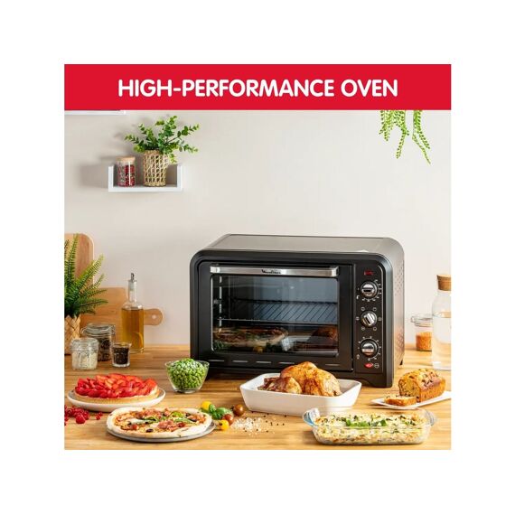 Moulinex Ox485810 Mini Grill-Oven Optimo 2000W Zwart