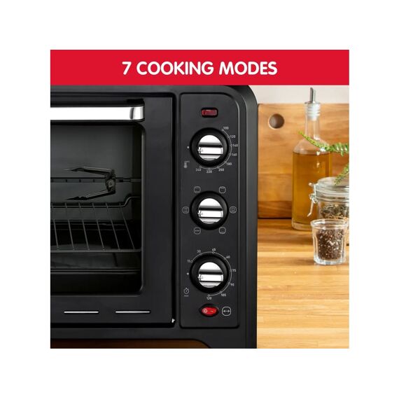 Moulinex Ox485810 Mini Grill-Oven Optimo 2000W Zwart