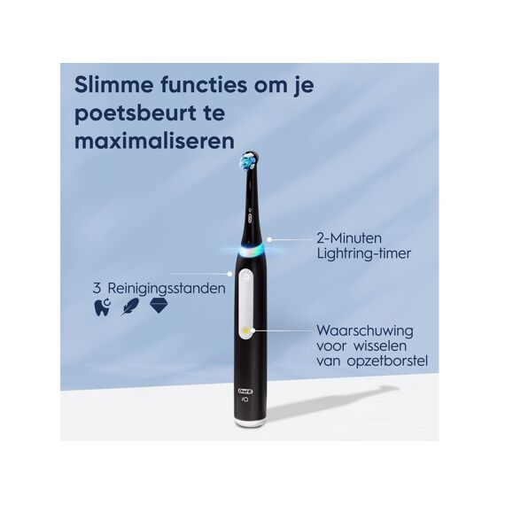 Oral B Obio3BL Series 3 Elektrische Tandenborstel Zwart