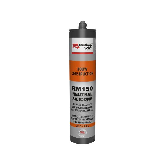 Recta-Mastic 150 Bouw Neutral Silicone Grijs 310 Ml