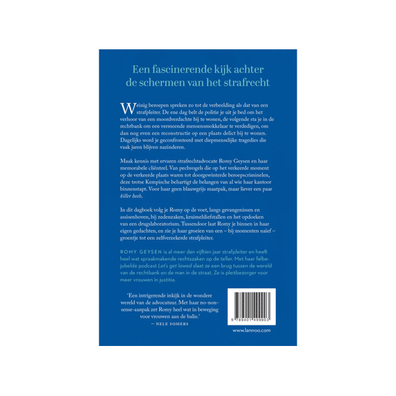 Romy Geysen - Dagboek Van Een Strafpleiter