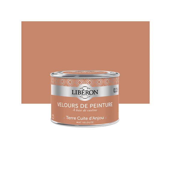 Libéron Fluweelverf Anjou Terracotta 0.125L