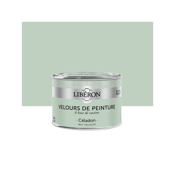 Libéron Fluweelverf Celadon 0.125L