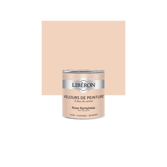 Libéron Fluweelverf Nymphéas Roze 0.5L