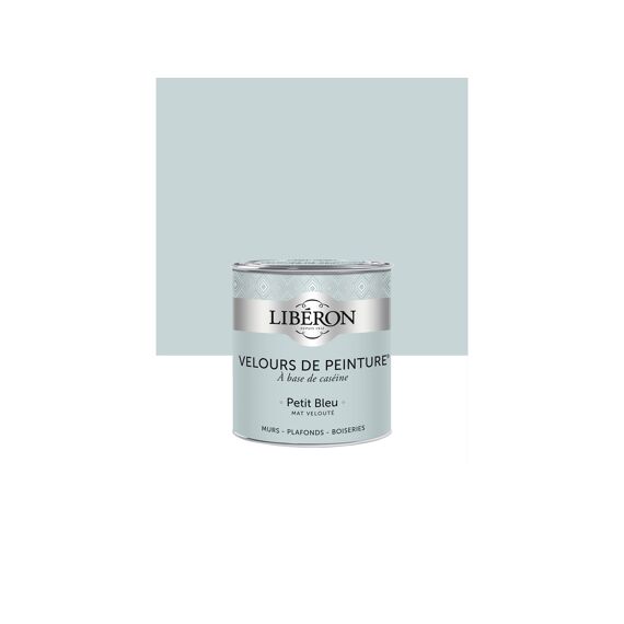 Libéron Fluweelverf Klein Blauw 0.5L
