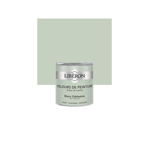 Libéron Fluweelverf Edelweiss Wit 0.5L