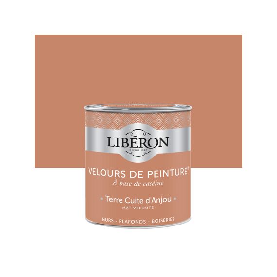 Libéron Fluweelverf Anjou Terracotta 0.5L