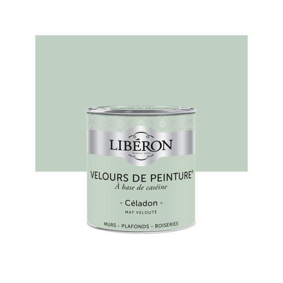 Libéron Fluweelverf Celadon 0.5L