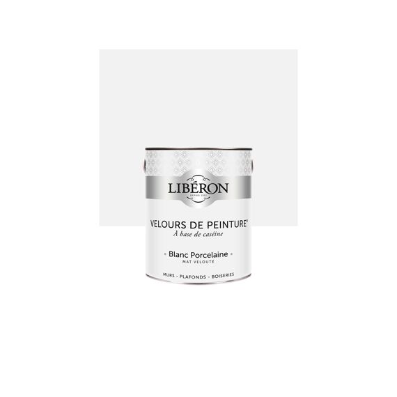 Libéron Fluweelverf Porselein Wit 2.5L