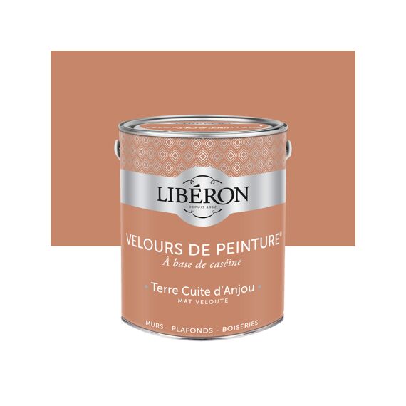 Libéron Fluweelverf Anjou Terracotta 2.5L