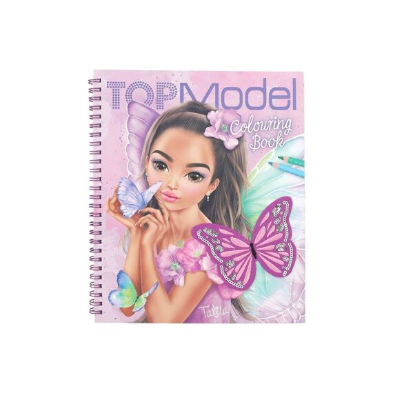 Topmodel Kleurboek Met Pailletten Fairy Love