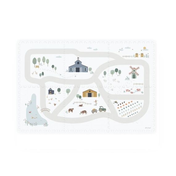 Play And Go Eeva Speelmat Farm (120X180Cm- 6 Tegels)