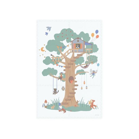 Play And Go Eeva Speelmat Treehouse (120X180Cm- 6 Tegels)