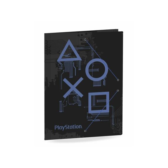 Playstation Vintage Elastomap A4 Donkerblauw