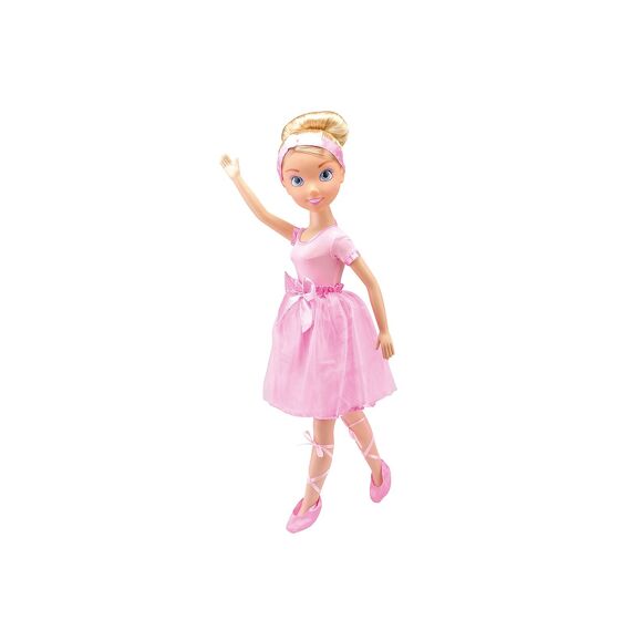 Dimian Wandelpop Ballerina Roze 80Cm