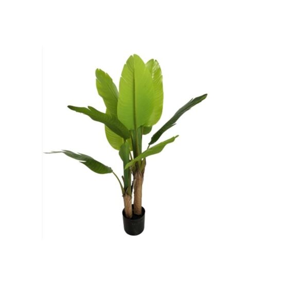 Artificial Banana Plant Green H120Cm