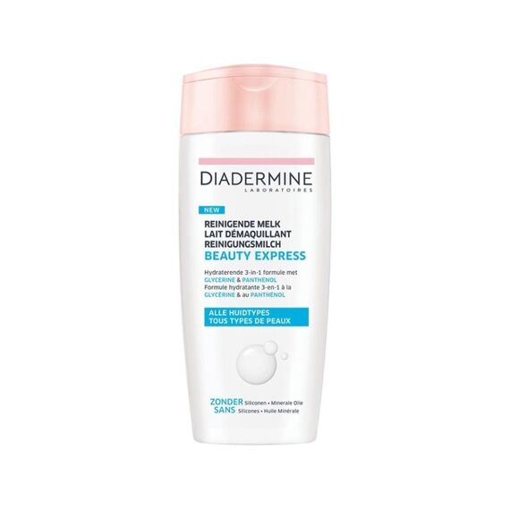 Diadermine Reinigingsmelk Beauty Xxpress 3-In-1 200Ml