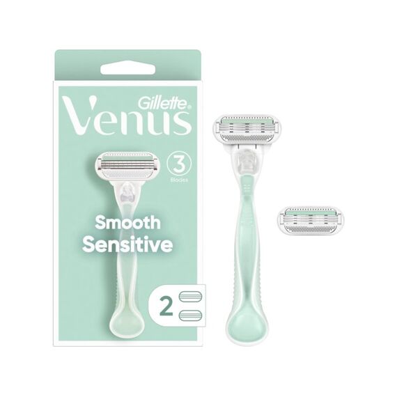 Venus Scheersysteem Smooth Sensitive Met 2 Mesjes