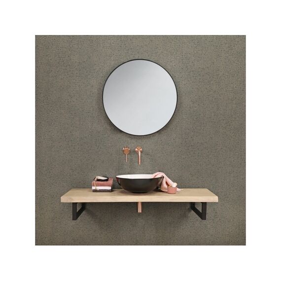 Differnz Spiegel - Rond - Aluminium - 65 X 65 Cm - Zwart