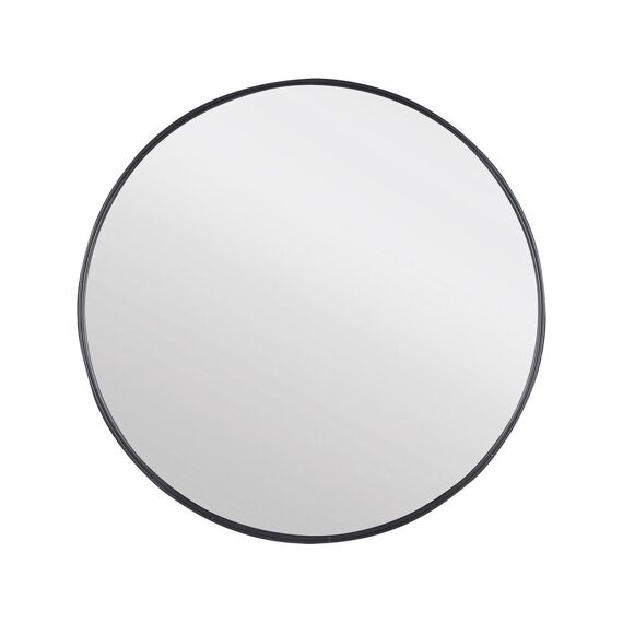 Differnz Spiegel - Rond - Aluminium - 65 X 65 Cm - Zwart